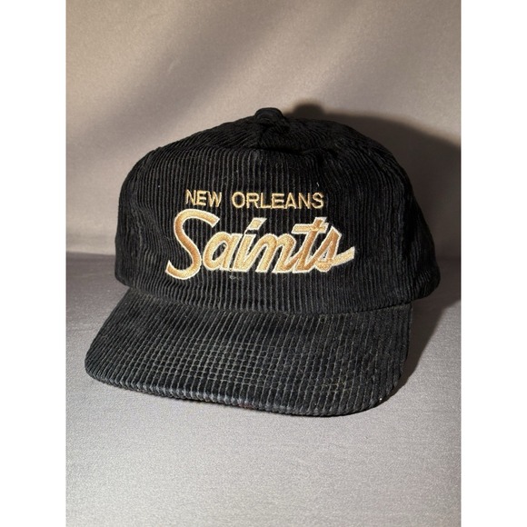 Vintage New Orleans Saints Hat Cap Strapback NFL Football Sports Specialties 90s - Picture 1 of 8